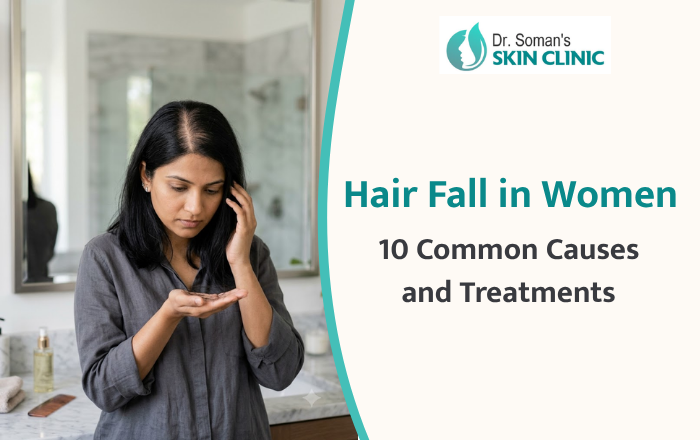 Hair Fall in Women 10 Common Causes and Treatments
